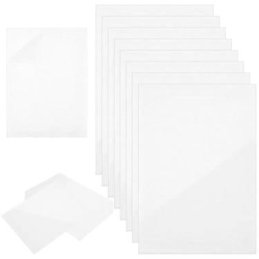 Imagem de Bolsos autoadesivos para exibição, destacam e colem, mangas de papel transparentes, comunicação de parede e porta, protetor de folha adesivo transparente, tamanho carta, folhas adesivas de plástico,