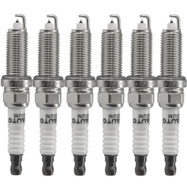 Imagem de OYEAUTO Conjunto de 6 velas de ignição de irídio 93501 LKAR7BIX11S compatíveis com Nissan INFINITI Toyota, Honda, Mazda, Subaru Accord Civic Quest