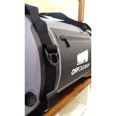 Imagem de Bolsa estanque  100%  impermeável 60l  cor cinza offoutdoor
