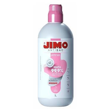Imagem de JIMO Antibac Líquido Desinfetante Mata 99,9% das Bactérias Fungos e Vírus contra COVID 19 e Gripe Influenza Limpador Perfumado Rosa e Jasmim 1L