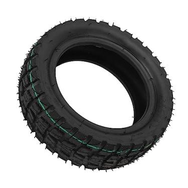 Imagem de Pneu Elétrico de Scooter, Anti -deslizamento de Pneu de Borracha de Borracha Substituição de Pneu Sem Câmara de Ar para Ciclo Elétrico