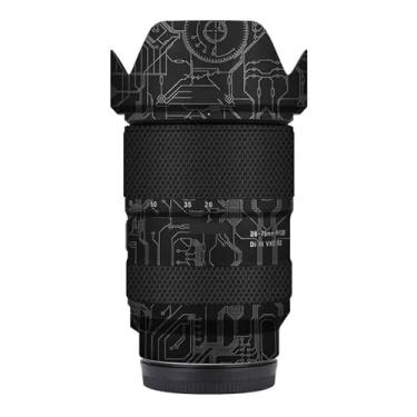 Imagem de Adesivo antiarranhões para câmera Tamron 28-75 mm F2.8 G2 adequado para Sony Mount Camera Protective Wrap Film Body Protector Decalque F/2.8 28-75 2.8 (Circuit Titanium)