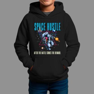 Imagem de Moletom Canguru Infanto Juvenil Streetwear Casual Inverno Blusa De Fri