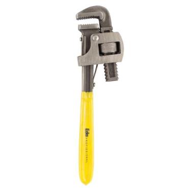 Imagem de Chave Grifo Para tubo e Cano Cabo Plastificado 18" Polegadas Conexões,