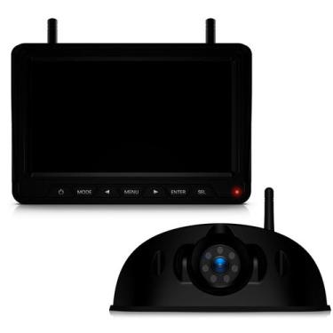 Imagem de Sistema de Câmera de Ré Sem Fio Fookoo HD 1080P para RVs - Compatível 