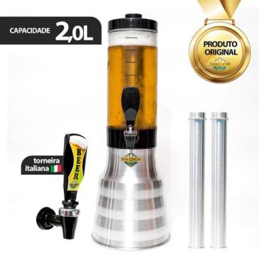 Imagem de Torre De Chop Portatil 2L C/ Base Giratória Alça De Transporte e Adesi