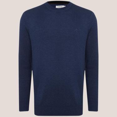 Imagem de Suéter Tricot Dudalina Jacquard Masculino-Masculino