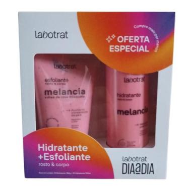 Imagem de Kit Dia A Dia Com Hidratante e Esfoliante Labotrat - Melancia