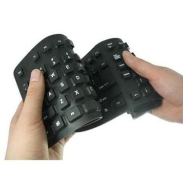 Imagem de Teclado Flexível Silicone USB Pc Notebook - MIZU