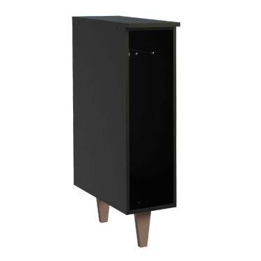 Imagem de Balcão Porta Pano Madesa Reims - Preto