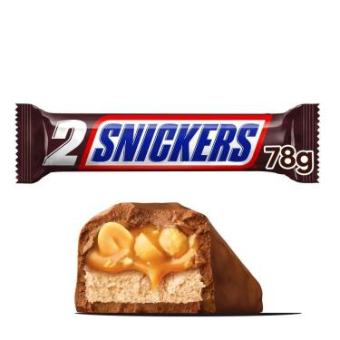 Imagem de Snickers Duo Barra de Chocolate 78g