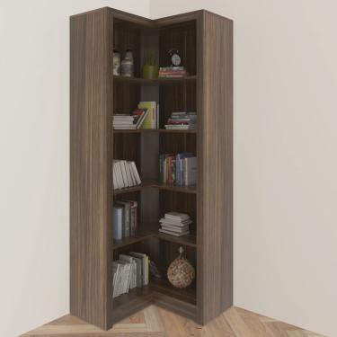 Imagem de Armário de Canto para Escritório ME4132 Tecno Mobili Nogal