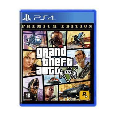 Imagem de Game Grand Theft Auto V (gta 5) Premium Edition - PS4