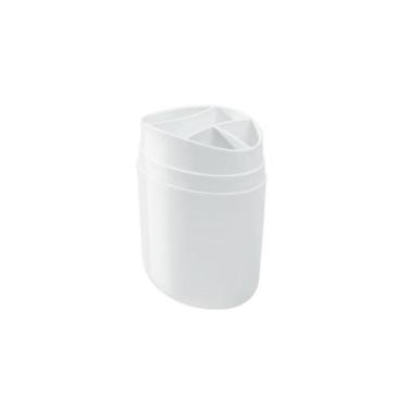 Imagem de Porta Escova Full Branco - Coza - Brinox