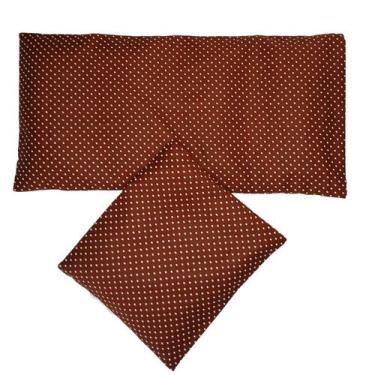 Imagem de Kit Bolsas Térmicas Bebê e Mamãe 2 Unid Marrom Poá - Samani