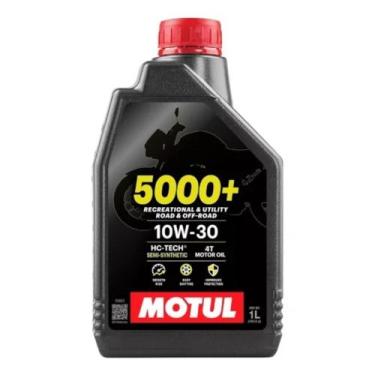 Imagem de Oleo Motul 5000+ 4T 10W30 SJ Semi Sintetico 1 Litro