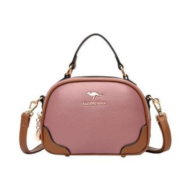 Imagem de Bolsa Messenger Feminina de Couro Luxo - Bolsa de Ombro com Alça Super