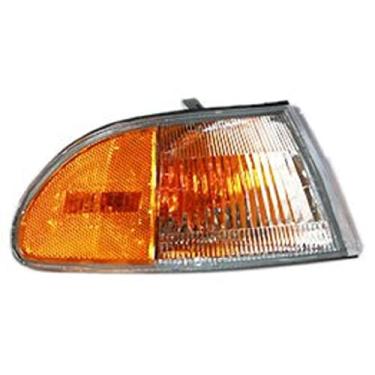 Imagem de TYC Conjunto de luz de seta direita/marcador lateral compatível com Honda Civic 1992-1995