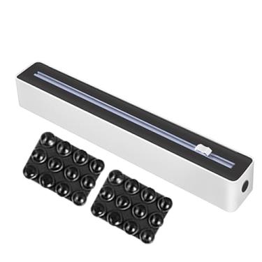 Imagem de Organizador De Película Aderente Com Cortador | Dispensador De Filme - Organizador Resistente E Compacto Para Manteiga Cozinha E Geladeira Economiza Espaço