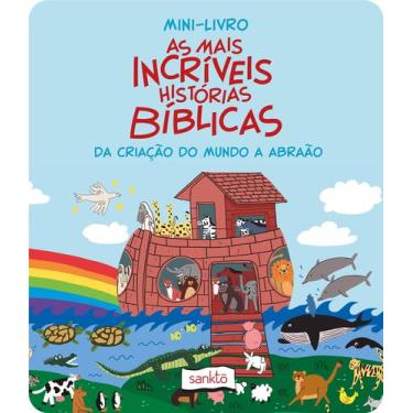 Imagem de Livro - Mini-livro As mais incríveis histórias bíblicas