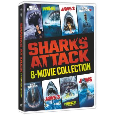 Imagem de Sharks Attack 8 Film Collection (DVD)