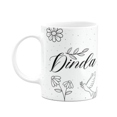 Imagem de Caneca de Dindos - Dinda - M3 - 325ml Branca