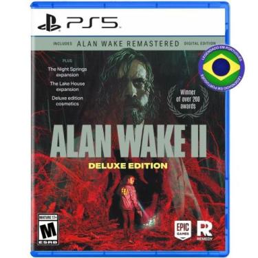 Imagem de Alan Wake II 2 Deluxe Edition PS 5 Mídia Física Lacrado Americano - So
