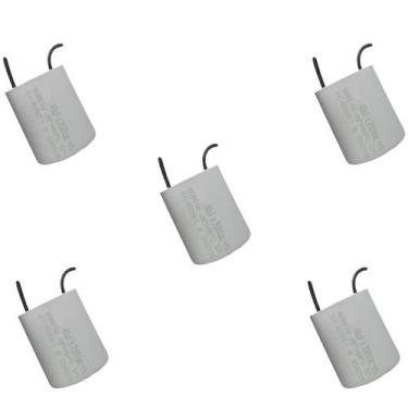 Imagem de Kit 5 capacitor 40x250v 2 fios metalizado tri - TRIO