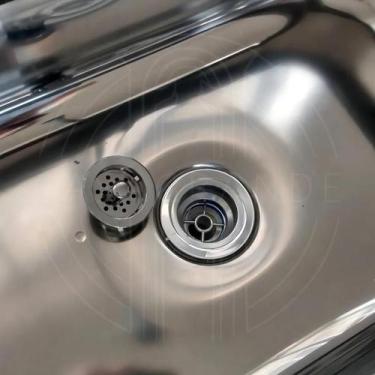 Imagem de Válvula Americana Escoamento Pia C/ Cesto Leve CasaGrande Mundial