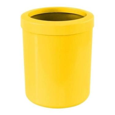 Imagem de Lixeira Com Aro Em Plástico 12 Litros Cb38 Escolha A Cor - JSN