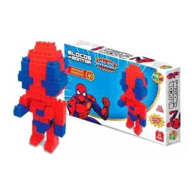 Imagem de Blocos de Montar Defensor Vermelho - Ref 346 - GGB Brinquedos