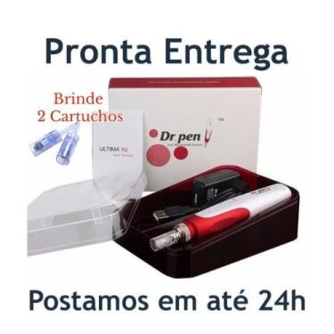 Imagem de Dermapen N2 Microagulhamento e bbglow Caneta Elétric + 2 Agulhas - Dr 