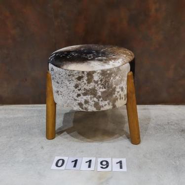 Imagem de Puff de Couro Redondo 40cm x 40cm | 01191