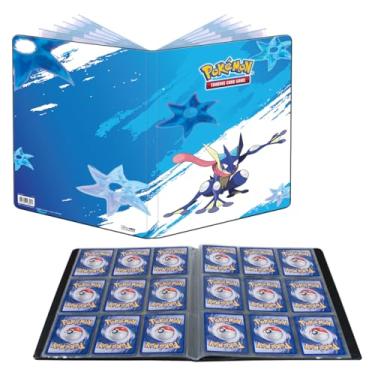 Imagem de Ultra Pro Portfólio Greninja Com 9 Bolsos Para Cartas De Pokémon, Fichário E Organizador Magic The Gathering, Proteção Sem Pvc Ácido, Armazena Até 180