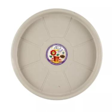 Imagem de Suporte para Vaso de Planta，Suporte para Vaso de 27 Cm com Rodas(CINZA)