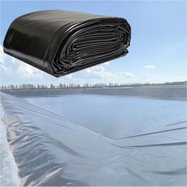 Imagem de Forro De Lagoa Hdpe Forro De Lagoa 3x7ft 10ftx13ft 16x20ft 23ftx26ft Water Garden Fish Pond Liners Lona De Lagoa Preta Resistente A Uv Membrana Filme 5mil Espessura Peixe/planta Amigável, 1x10m
