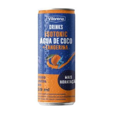 Imagem de Água de Coco Isotônico Tangerina Vitorena 269 ml