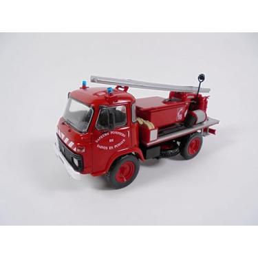Imagem de OPO 10 - Model Car 1/43 Compatible with Renault Saviem TP3 CCF Light HVI Fire Truck - Hachette Light Firefighter Vehicle CPL48