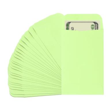 Imagem de PATIKIL Envelope para dinheiro, pacote com 25 envelopes de dinheiro de 8,88 cm x 5,6 cm, sacos para dinheiro, carta de desafio de economia de orçamento, para moedas de presente, cheques, bilhetes
