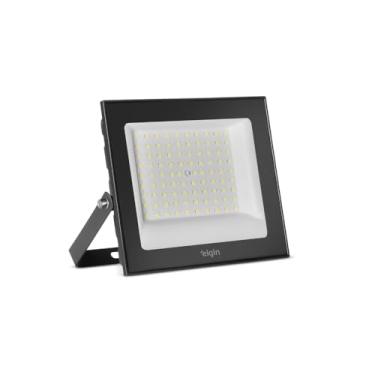 Imagem de Refletor LED Slim Elgin 100W IP66 Bivolt - 6.500K Resistente a Água e Poeira