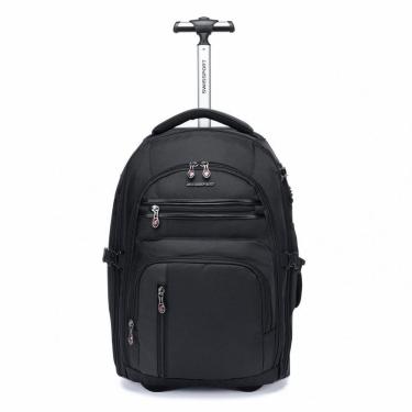 Imagem de Mochila Swissport Rodinha Executiva Notebook Espaçosa Resistente Masculina-Masculino
