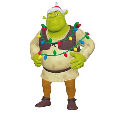 Imagem de Hallmark Keepsake Enfeite de Natal 2025, Shrek and to All a Gross Night, presentes de filme
