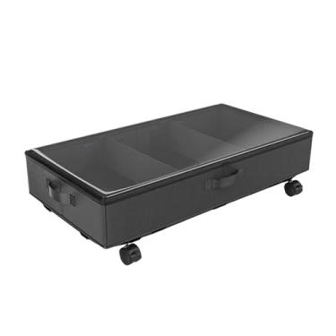 Imagem de AFXGUSD Solução de Armazenamento Portátil Sob a Cama com Rodas