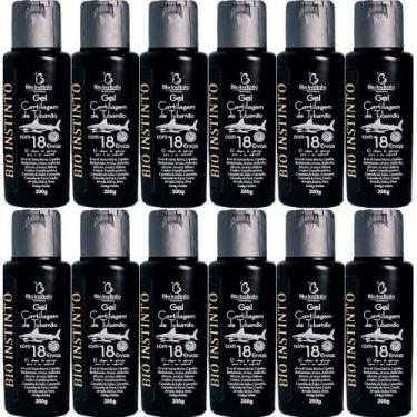 Imagem de Atacado Revenda 12 Gel Cartilagem De Tubarão C/18 Ervas 200G - Bio Ins