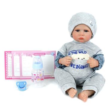 Imagem de Boneca Bebê Reborn Laura Baby Oliver - Shiny Toys