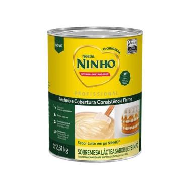 Imagem de Recheio e Cobertura Leite em pó Ninho Nestle Integral 2,61kg