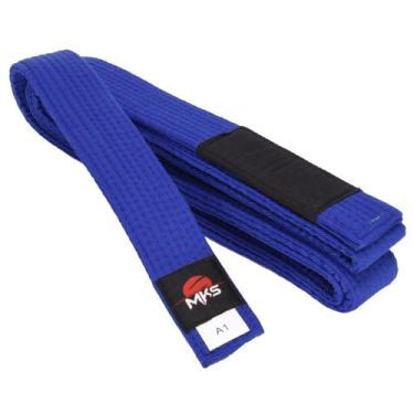 Imagem de Faixa de Jiu-Jitsu Elite MKS, Azul, A1