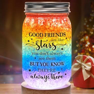 Imagem de Ueedklaayy Presentes de amizade para mulheres, amigas, presente de aniversário para mulheres, lâmpadas, presentes para ela, presentes de luzes para amigas, presentes de amor e amizade, presentes de