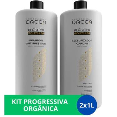 Imagem de Kit Progressiva Sem Formol Orgânica Semi Definitiva Profissional - Dac