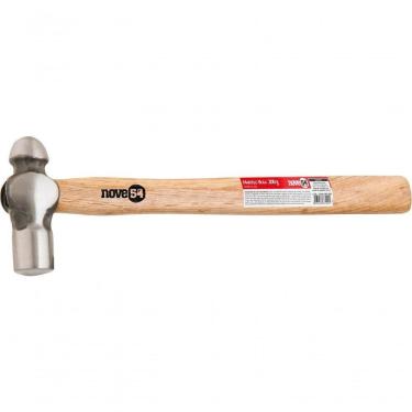 Imagem de Martelo Bola 650g Aço Forjado Cabo Madeira - Nove54